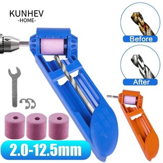 KUNHEV mài mũi khoan, Máy mài mũi khoan sắt Máy mài mũi khoan xoắn, Hướng dẫn sử dụng phụ kiện máy khoan cho công cụ mũi khoan bánh xe mài 2.0-12.5mm mài Corundum
