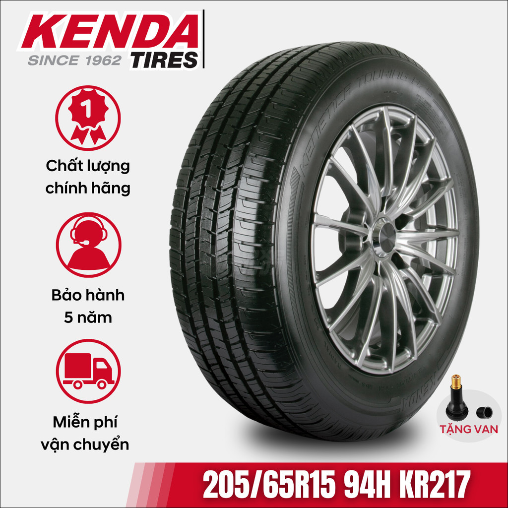 [Date24] Lốp Kenda 205/65R15 KR217 | Lắp Innova, Cruze, Hilander |  Lốp xuất khẩu Mỹ | Bảo hành 5 năm