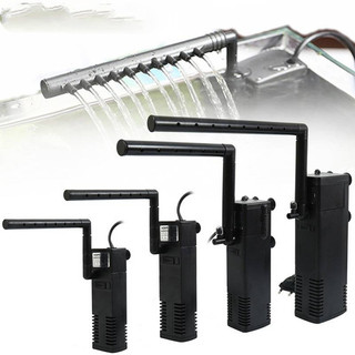 Hiteng bể cá lọc chìm tích hợp lọc bể cá thác nước bơm lọc mưa nhỏ 3w