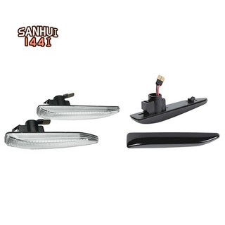 63137164757 Xe Bên Đánh Dấu LED Chảy Tín Hiệu Bật Đèn Báo Blinker Cho Xe BMW E65 E66 E67 2001-2008