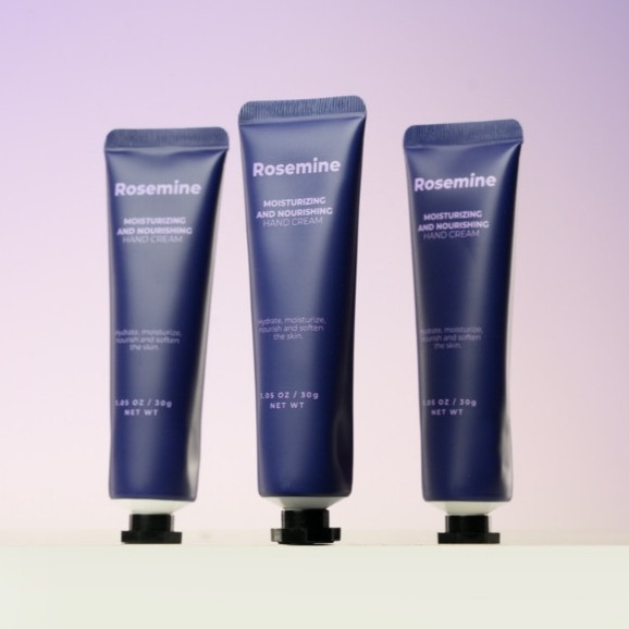 Set 3 Tuýp Kem Dưỡng Ẩm &  Bảo Vệ Da Tay Rosemine Moisturizing & Nourishing Hand Cream Hàn Quốc 30g