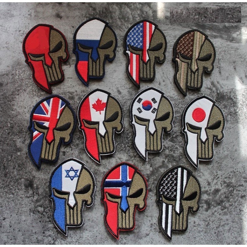 Patch_ miếng dán velcro vải huy hiệu _tactical