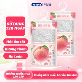 Túi Hút Ẩm Mùi Thơm Nước Hoa 2 Ngăn Siêu Thấm Hút Ẩm Chống Mốc, Túi Thơm Để Tủ Quần Áo, Tủ Giày