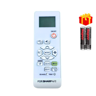 Điều khiển điều hòa sharp mã 03, remote máy lạnh sharp - tặng kèm pin - gdbg