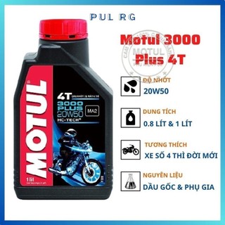 Nhớt xe số Motul 3000 Plus 20W50 hàng chính hãng cho xe Exciter Winner Winner X Sirius Wave Dream