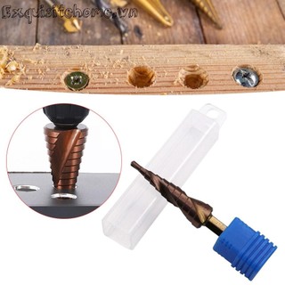 Mũi khoan bước m35 hss-co cobalt 3-13mm 1 / 4 inch máy khoan thang rãnh xoắn ốc lục giác