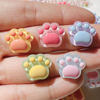 Phụ Kiện Nhựa Bán Buôn Tự Làm Phụ Kiện Vật Liệu Handmade Khóa Giày Mũ Miếng Dán Kem Keo Mini Trong Suốt Chân