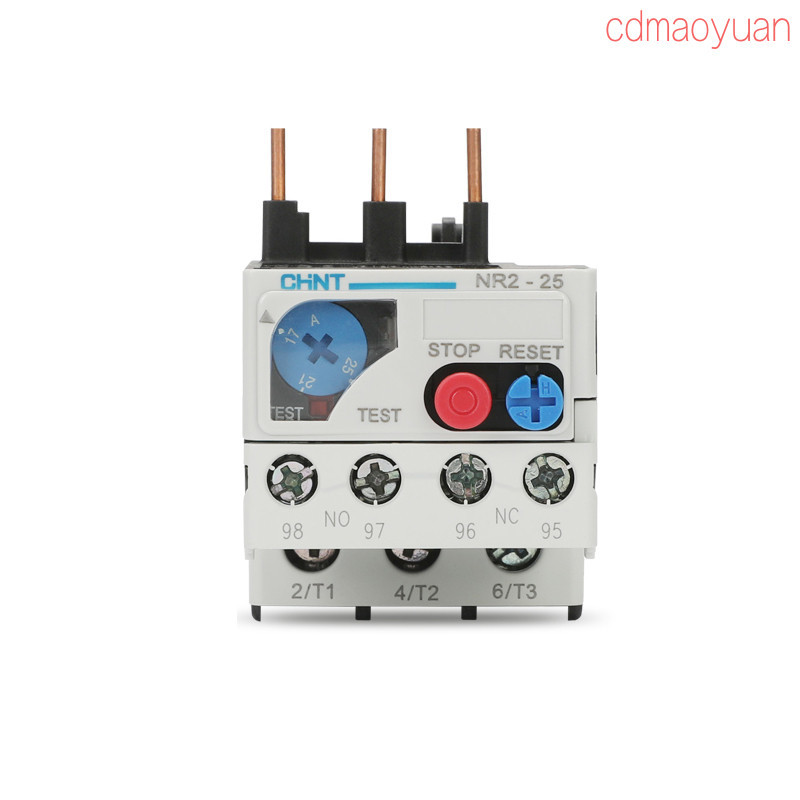 Rơle quá tải nhiệt CHNT Bảo vệ nhiệt Rơle nhiệt NR2-25-36-93 CJX2 để phù hợp
