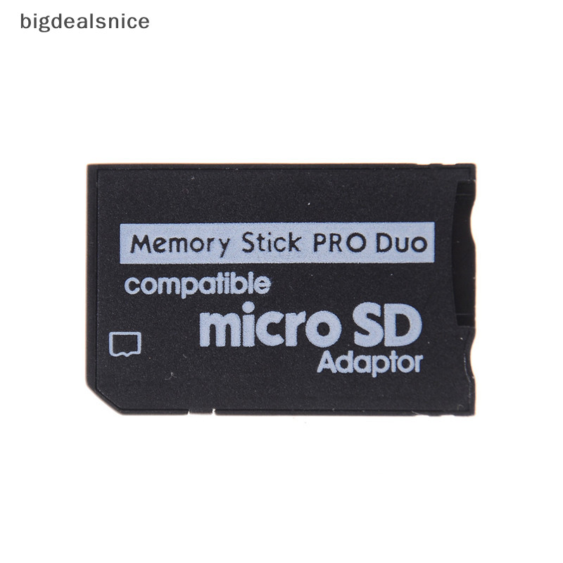 Bigdealsnice Bộ chuyển đổi thẻ nhớ Micro SD sang bộ chuyển đổi thẻ nhớ cho PSP ZBN