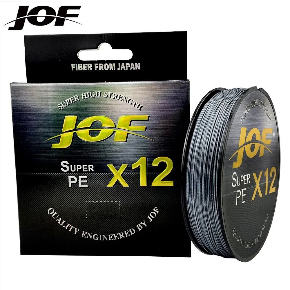 Dây câu bện Jof 500mm PE 300 m. 100 m. Dây câu 12 sợi, dây câu PE, dây bện