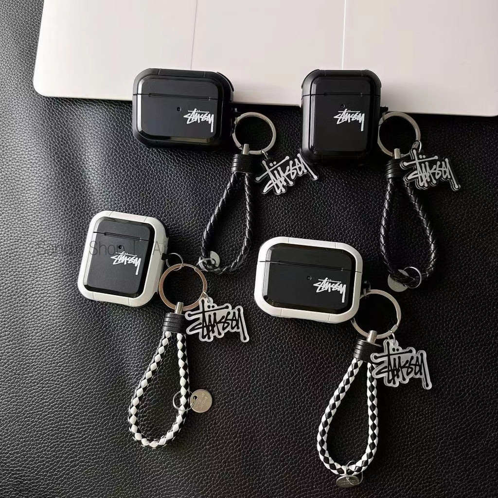 Ốp lưng AirPods Pro3 Thunder Armor AirPods 4 Ốp lưng Stussy AirPods cho AirPods 1 / 2 / 3 / Pro Pro2