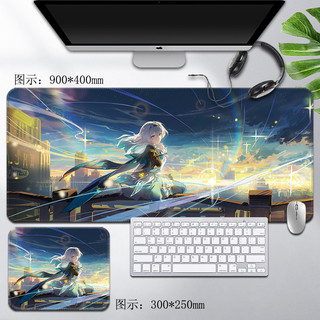 Firefly mouse Pad Honkai: Star Rail oversized keyboard desk pad Computer surrounding study pad Dormitory small