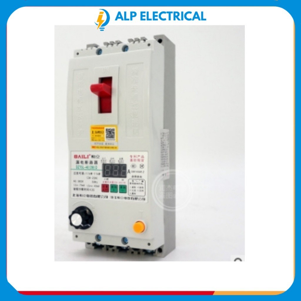 40A63A100A át chống mất pha baili ;CB bảo vệ quá tải động cơ 3 pha 380v
