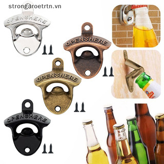 Strongaroetrtn Vintage Treo Tường Rượu Bia Dụng Cụ Mở Chai Móc Khóa Thanh Uống Nhà Bếp VN