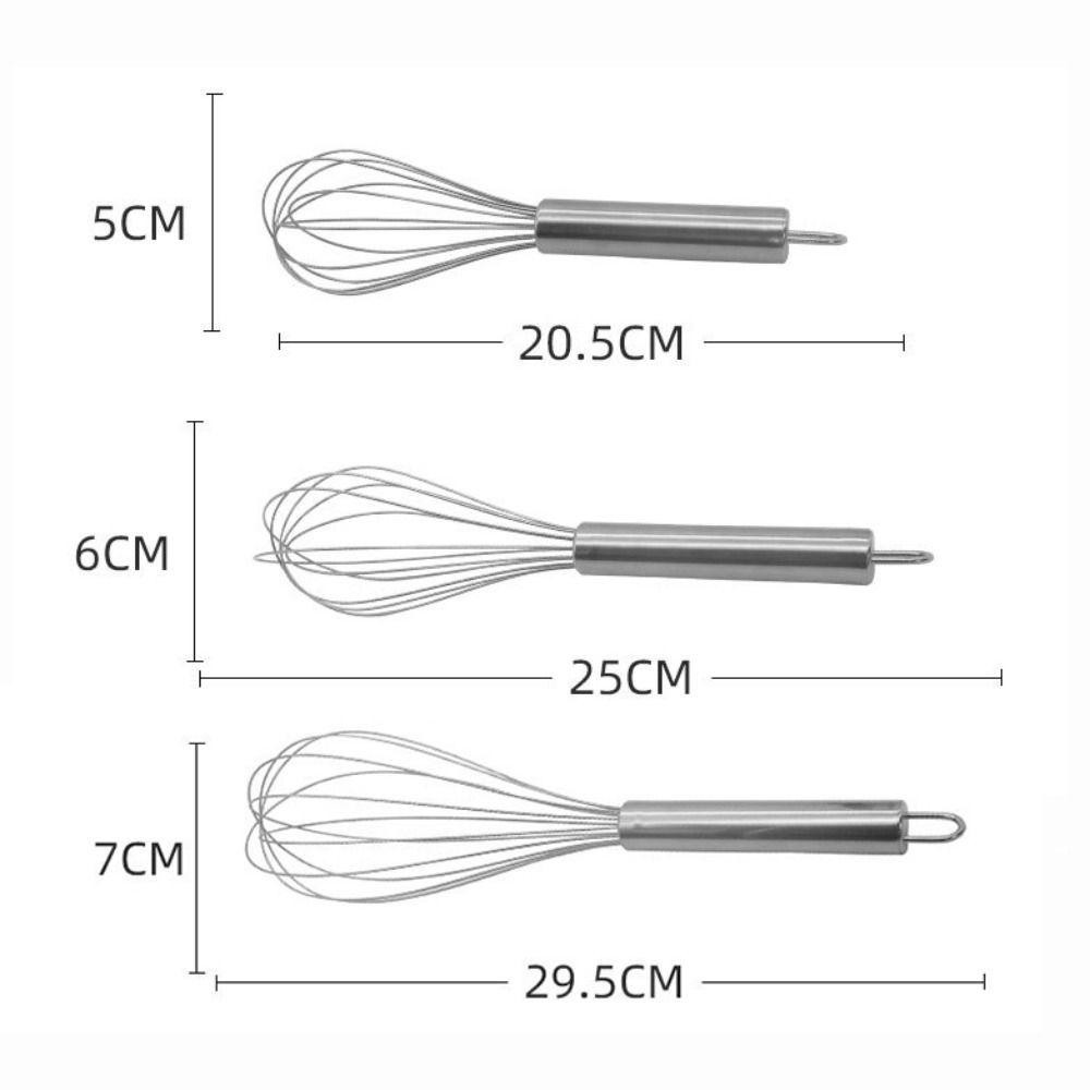 Máy đánh trứng bằng tay làm từ thép không gỉ bền đẹp