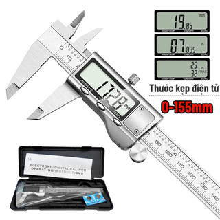 Thước kẹp điện tử 150mm -Thước Kẹp Màn Hình LCD- Thước cặp điện tử Cacbon