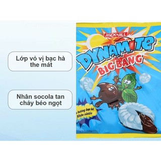 Kẹo dynamite bigbang vị socola bạc hà - gói nhỏ 120g