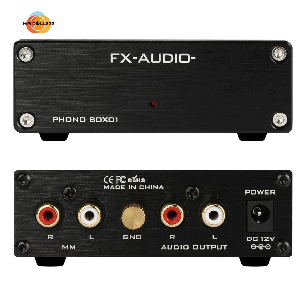 Nfj & fxaudio box01 LP vinyl máy quay mini mm phono preamp