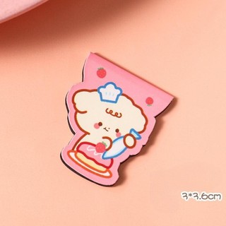 Đánh dấu, kẹp note sách nam châm K126 Kẹp hoạt hình đánh dấu trang vị trí nam châm cute, tiện lợi