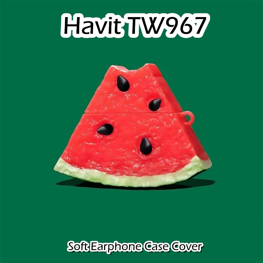 [Giảm giá] Dành cho Ốp lưng Havit TW967 Vỏ tai nghe silicon mềm hoạt hình thú vị NO.3