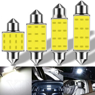 Đèn thân cây bóng đèn trắng 31 / 36 / 39 / 41mm - đèn biển số siêu sáng - đèn đọc sách nội thất ô tô - đèn led cob 9-14v c10w c5w