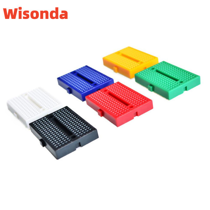 Syb-170 Mini Solderless Prototype Test Breadboard 170 Tie-points 35 * 47 * 8.5mm