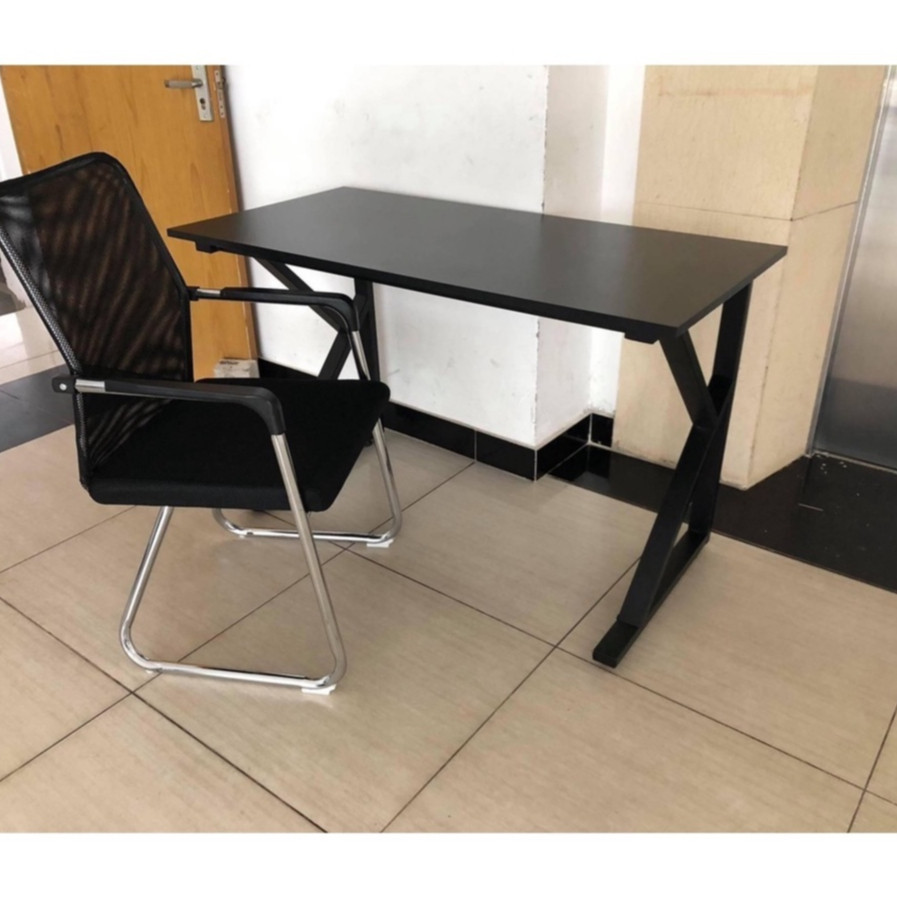 Bàn làm việc Chữ K, học tập, Gaming, Chân sắt sơn tĩnh điện, Mặt gỗ 120cmx60cm | BigBuy360 - bigbuy360.vn