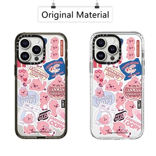 Casetify loopy hard case for iphone 15 14 plus 11 12 13 pro 15pro max impact clear acrylic cover
