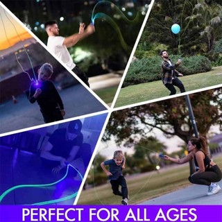 Glow-in-The-Dark Loop Lasso ,Rope Launcher Propeller,Loop Lasso String Shooter
