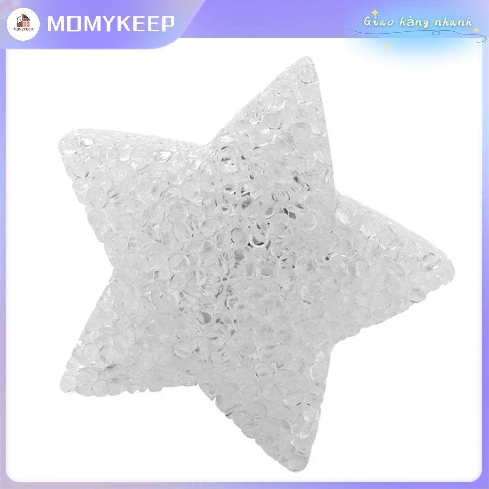 MOMYKEEP Đèn hình ngôi sao cầm tay Ánh sáng acrylic chạy bằng pin Soft Glow Concert Star cho trang trí hợp xướng