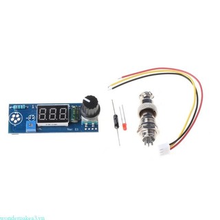 Wonderpakea3 Bộ điều khiển nhiệt độ trạm sắt hàn kỹ thuật số cho tay cầm HAKKO T12