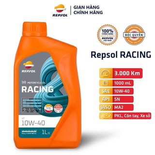 Dầu nhớt xe số repsol racing 4t 10w40 1l
