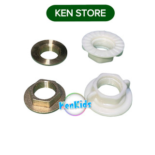 Tán chén , ốc vặn vòi rửa chén , ron cao su ốc chén lavabo ren 21 ken store