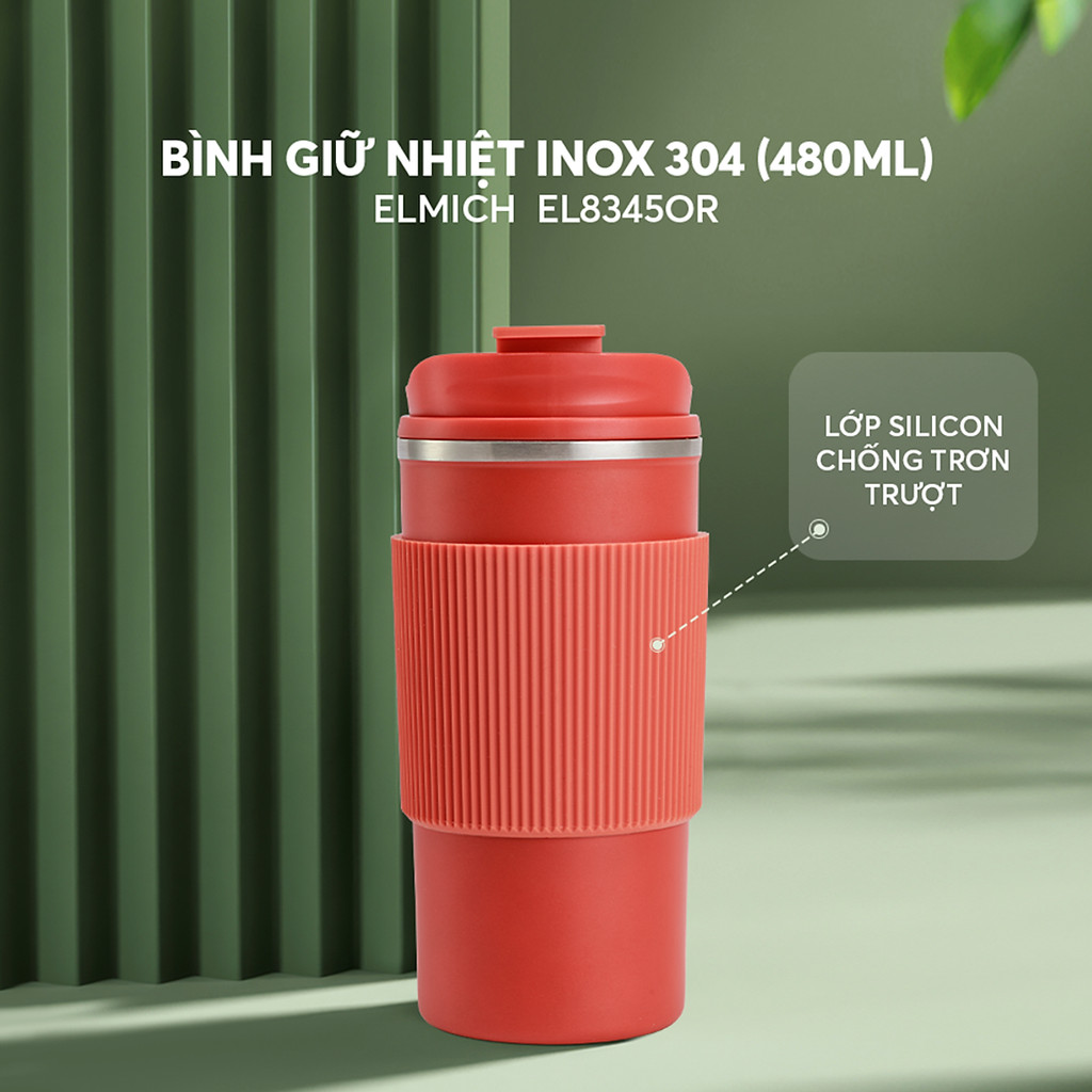 Cốc giữ nhiệt inox 304 Elmich EL8345 dung tích 480ML | BigBuy360 - bigbuy360.vn