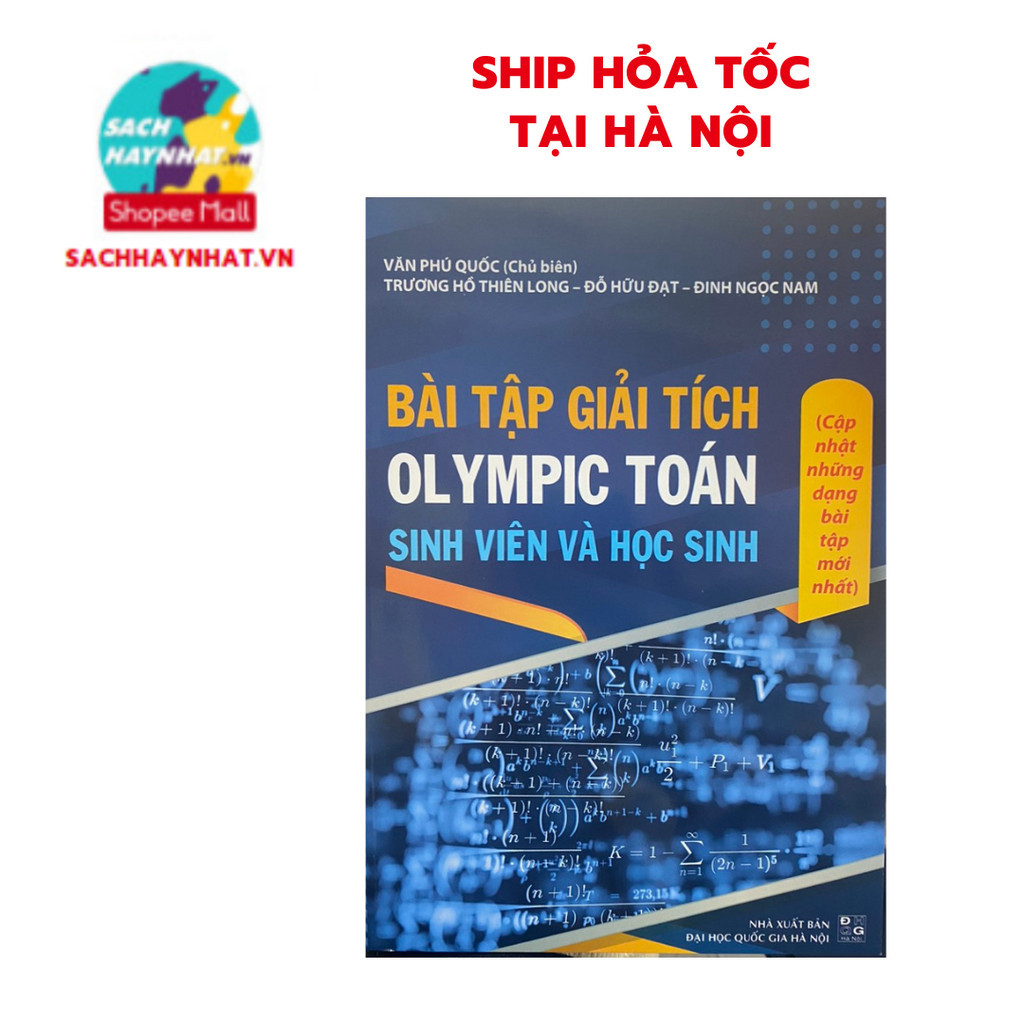 Sách - Bài tập giải tích Olympic toán sinh viên và học sinh ( Cập nhật những dạng bài tập mới nhất )
