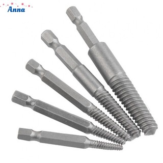 【Anna】Professional Screw Extraction Tool Set with 4 Different Extractor Sizes