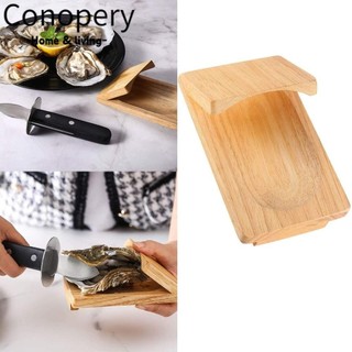 Conopery Dụng cụ mở hàu, Dụng cụ kẹp Oyster Shucking Oyster Opene Shucking Tool Oyster Shucking Kẹp, Phụ kiện nhà bếp Gỗ Shucking Oyster Protector
