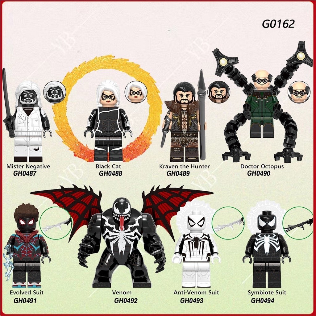 Mô Hình Đồ Chơi Lắp Ráp Venom Cho Bé