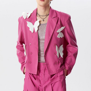 Nam Thiết Kế Thời Trang Vintage Cutoff Áo Blazer Dài Tay Thường Ngày