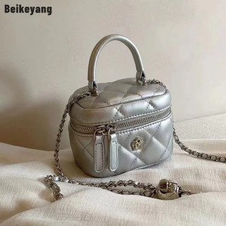 Beikeyang Phiên bản Hàn Quốc của túi đeo chéo nữ thiên hà núi hộp trà túi phong cách phương Tây túi đeo vai nhỏ