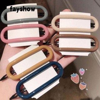 Kẹp tóc càng cua cỡ lớn không đường may đơn giản