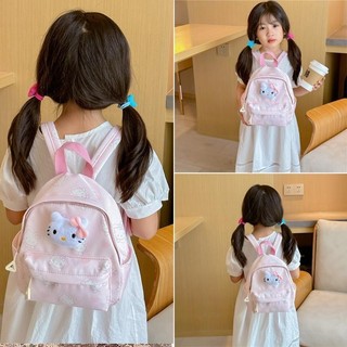  Ba lô trẻ em Phim hoạt hình mới Dung tích lớn Túi đi học nhẹ Ba lô mẫu giáo Túi du lịch giải trí