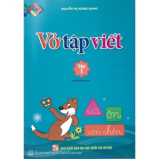 Sách vở tập viết tập 1 - bản quyền