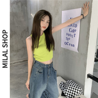 Áo Vest dệt kim dệt kim kiểu Bm cay mùa hè dành cho nữ