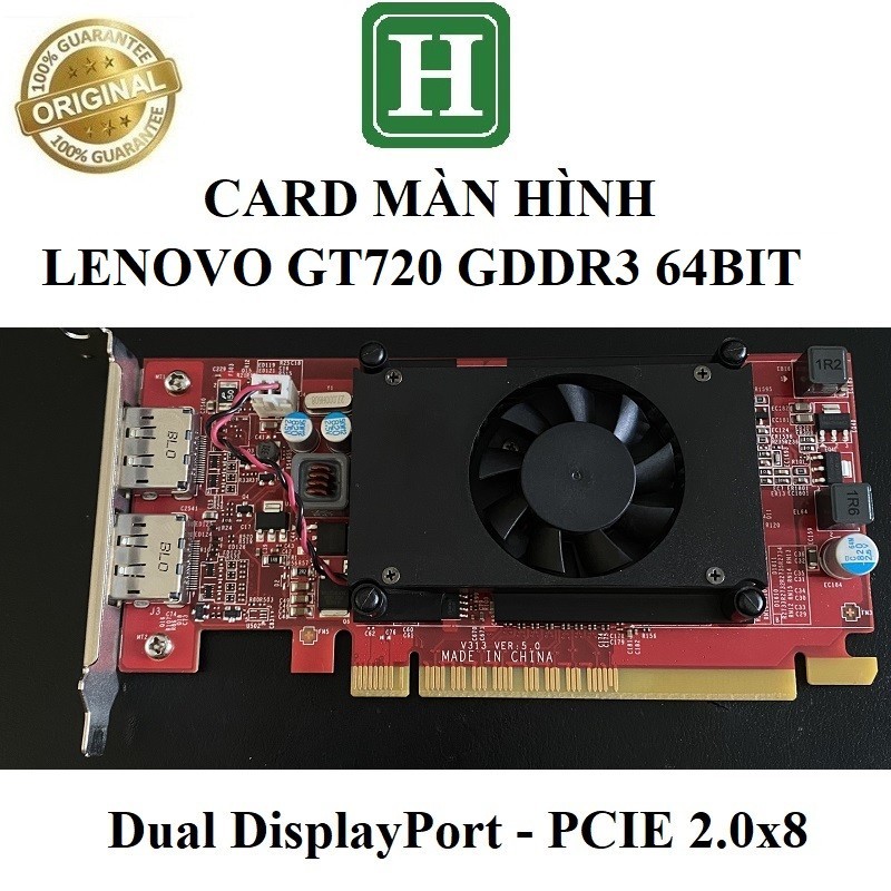 Card Màn Hình Lenovo GT720, GT730 GDDR3 1GB 2GB 64bit, bảo hành 3 tháng