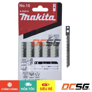 Lưỡi cưa lọng cắt gỗ chuôi có lỗ No.10 Makita A-85818 (1 lưỡi) | DCSG