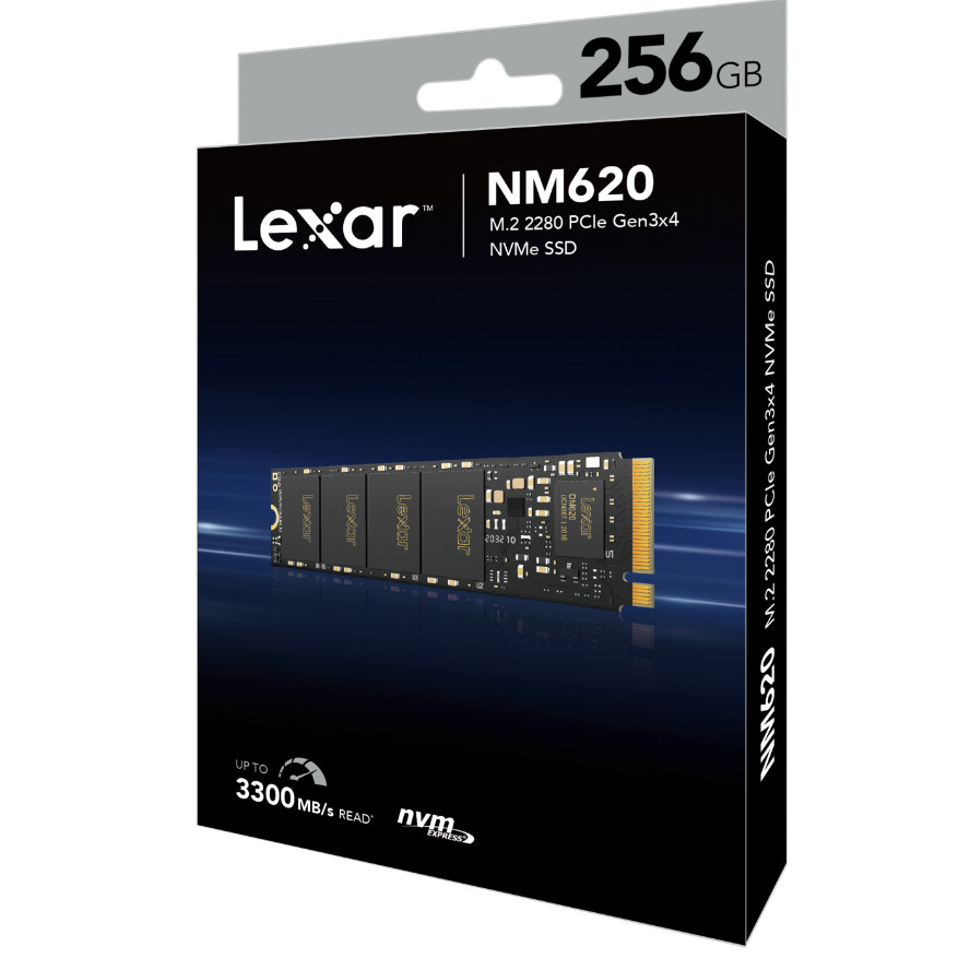 Ổ cứng SSD Lexar NM620 256GB M.2 2280 PCIe chính hãng