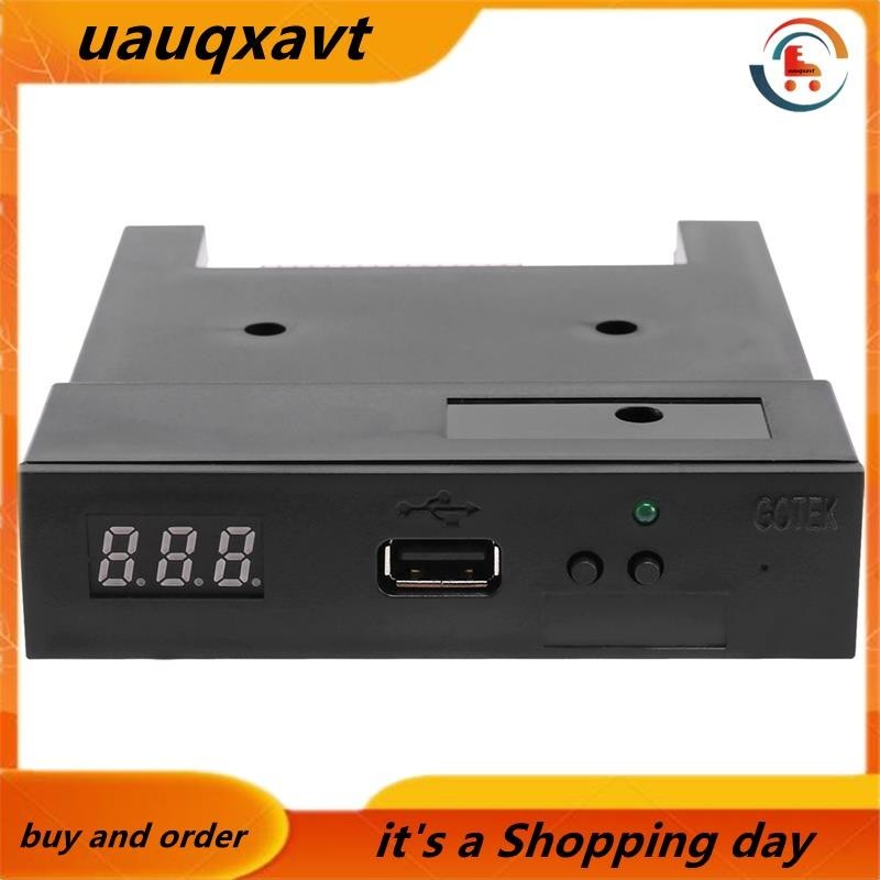 [Uauqxavt] Phiên bản Sfr1M44-U100K Đen 3.5 Inch 1.44Mb Usb Ssd Bộ giả lập ổ đĩa mềm cho bàn phím điệ