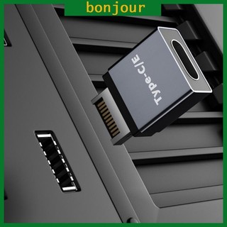 Bon Front Panel Header Type E Male to Type C Female Plug cho Bo mạch chủ máy tính