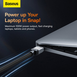 Cáp sạc nhanh Baseus coolplay series fast charging type-C to type-C 100W- hàng chính hãng